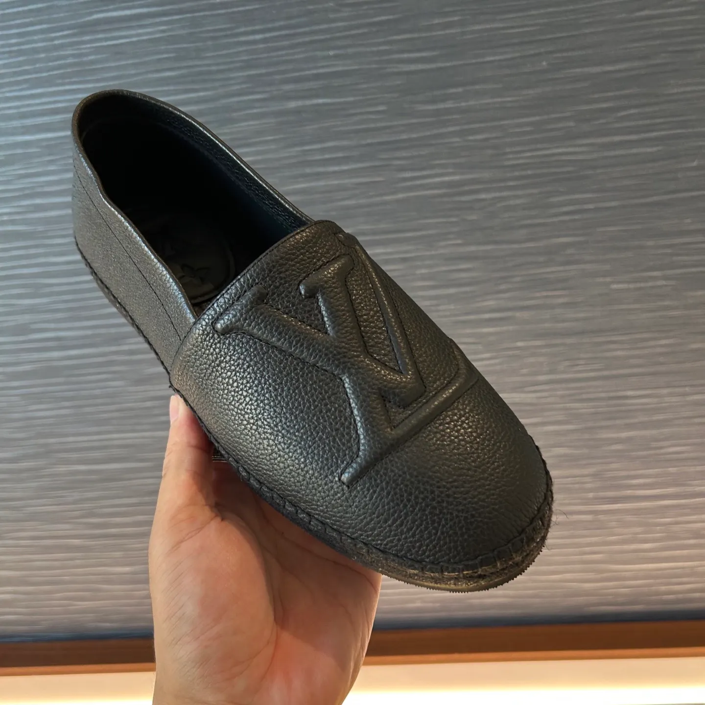 [L Family] Top P: 720💰-Size: 39-44 (customized at 38.45.46) L Family Freesstyle Men's Fisherman Shoes. 2026 Overseas🎆🎆[Spring and Summer New Style: Lv Fisherman Shoes] Material: calf suede, cowhide𥚃, rubber injection process, hemp rope with rubber outsole.